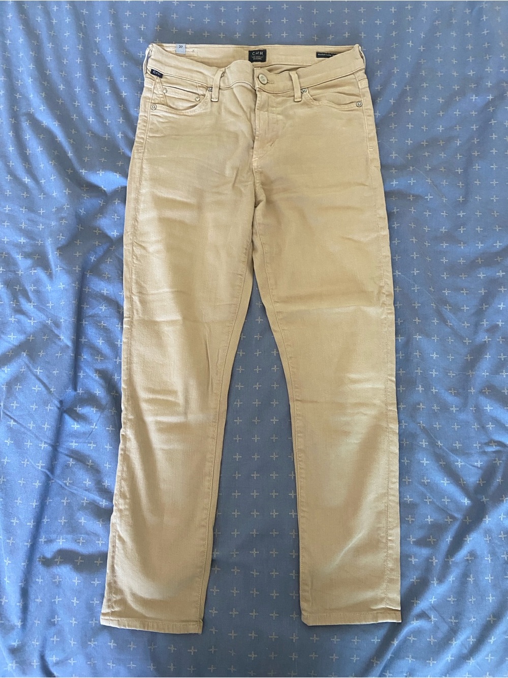 C of H Tan Jeans - Rocket Crop high rise skinny